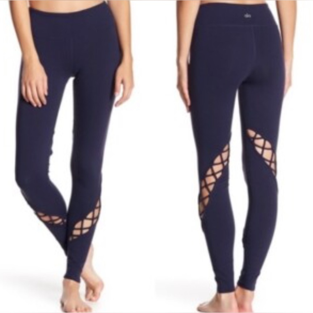 Alo Yoga laced leggings sm